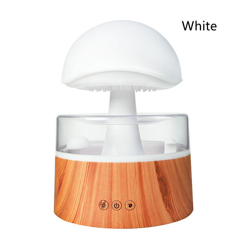 Humidificateur Nuage de Pluie – Diffuseur d'Huiles Essentielles & Veilleuse Apaisante