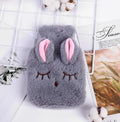 Bouillotte Lapin en Peluche – Petite Bouillotte Réutilisable Toute Douce